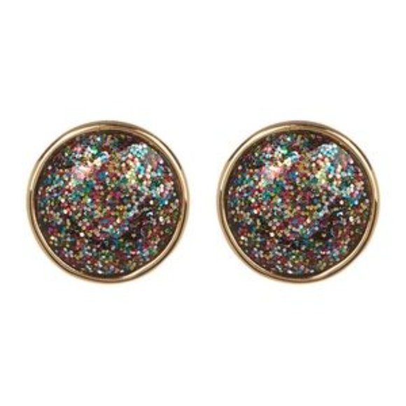 Kate Spade Glitter Gumdrop Stud Earring - Picture 1 of 4